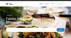 Desktop Screenshot of mundo-resto.com
